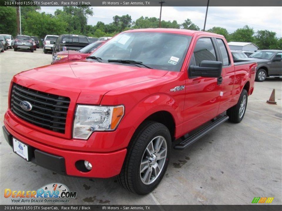 2014 Ford F150 STX SuperCab Race Red / Black Photo #3
