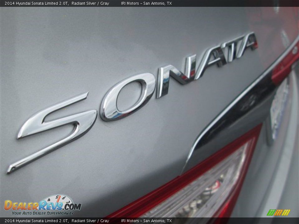 2014 Hyundai Sonata Limited 2.0T Radiant Silver / Gray Photo #6