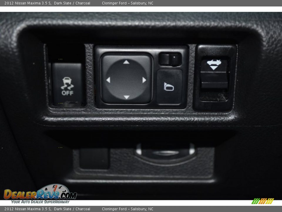 2012 Nissan Maxima 3.5 S Dark Slate / Charcoal Photo #28