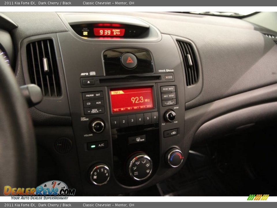 2011 Kia Forte EX Dark Cherry / Black Photo #8