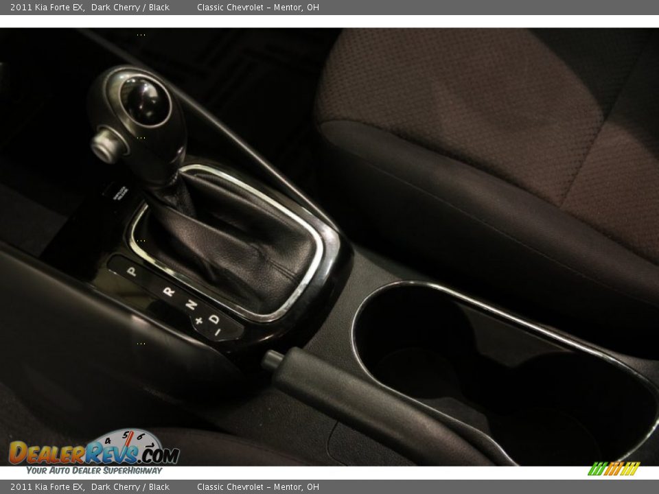 2011 Kia Forte EX Dark Cherry / Black Photo #9