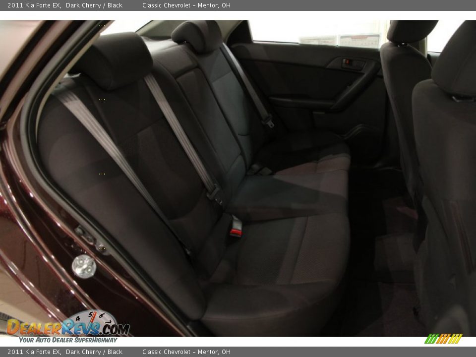 2011 Kia Forte EX Dark Cherry / Black Photo #11