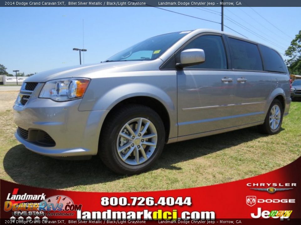 2014 Dodge Grand Caravan SXT Billet Silver Metallic / Black/Light Graystone Photo #1