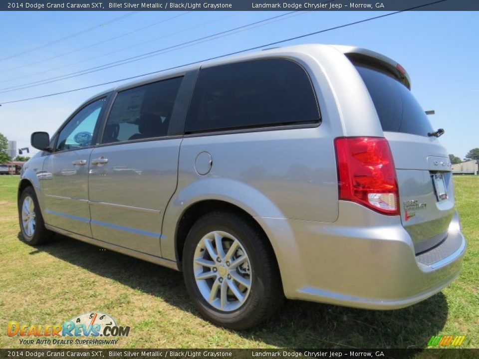 2014 Dodge Grand Caravan SXT Billet Silver Metallic / Black/Light Graystone Photo #2