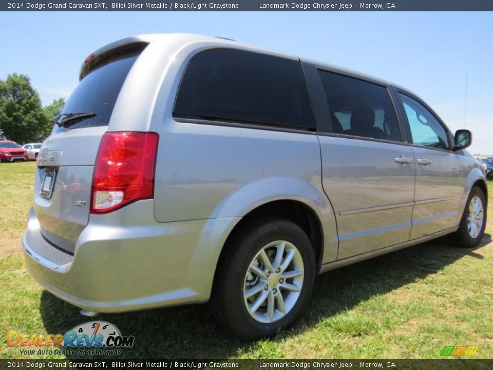 2014 Dodge Grand Caravan SXT Billet Silver Metallic / Black/Light Graystone Photo #3