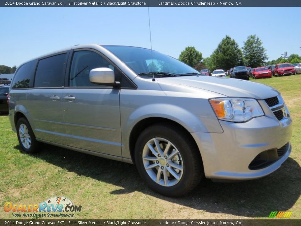 2014 Dodge Grand Caravan SXT Billet Silver Metallic / Black/Light Graystone Photo #4
