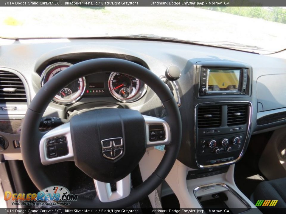 2014 Dodge Grand Caravan SXT Billet Silver Metallic / Black/Light Graystone Photo #7