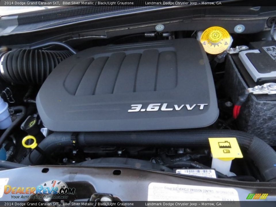 2014 Dodge Grand Caravan SXT Billet Silver Metallic / Black/Light Graystone Photo #9