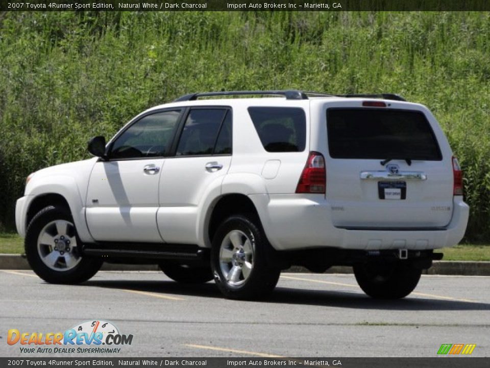 2007 Toyota 4Runner Sport Edition Natural White / Dark Charcoal Photo #5