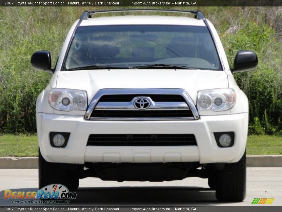 2007 Toyota 4Runner Sport Edition Natural White / Dark Charcoal Photo #6
