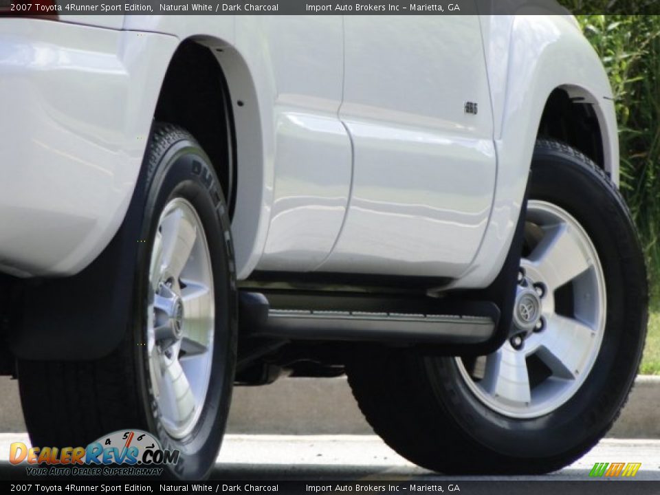 2007 Toyota 4Runner Sport Edition Natural White / Dark Charcoal Photo #9