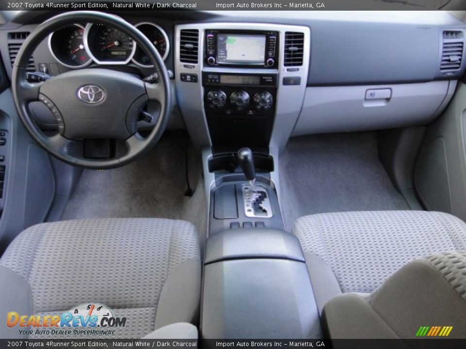2007 Toyota 4Runner Sport Edition Natural White / Dark Charcoal Photo #11