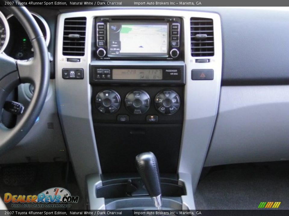 2007 Toyota 4Runner Sport Edition Natural White / Dark Charcoal Photo #13