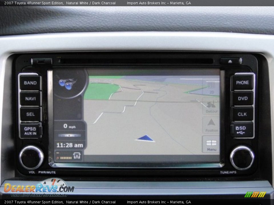 2007 Toyota 4Runner Sport Edition Natural White / Dark Charcoal Photo #14