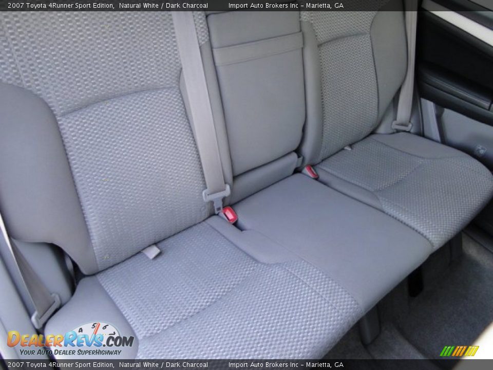 2007 Toyota 4Runner Sport Edition Natural White / Dark Charcoal Photo #19