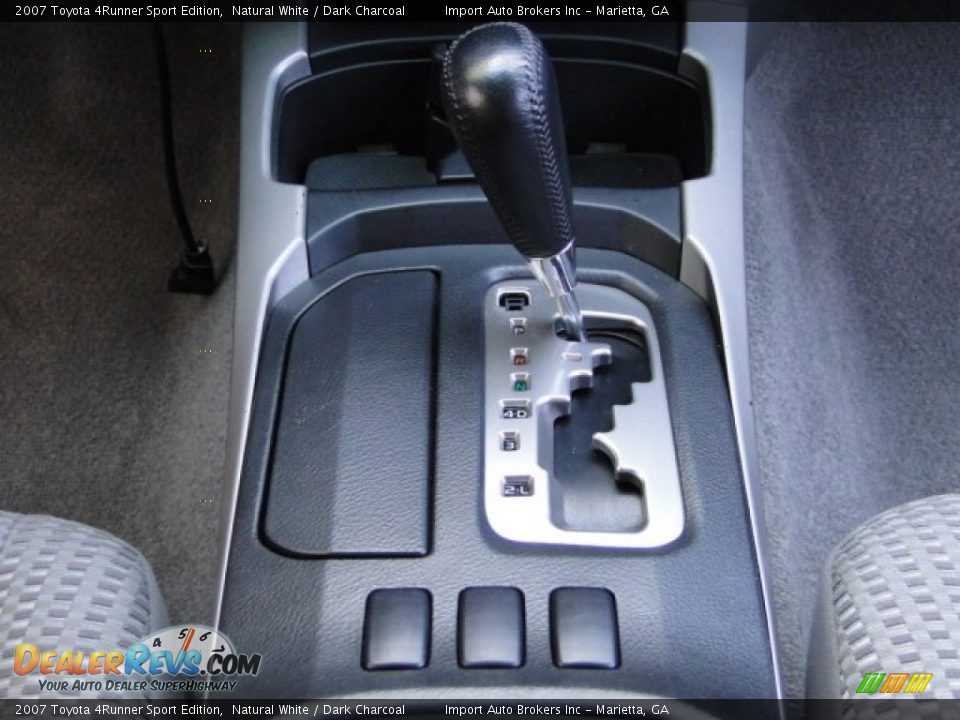 2007 Toyota 4Runner Sport Edition Natural White / Dark Charcoal Photo #21