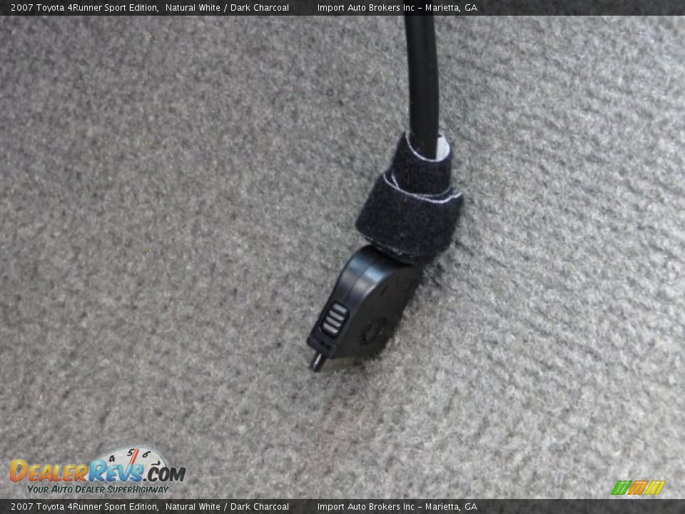 2007 Toyota 4Runner Sport Edition Natural White / Dark Charcoal Photo #23