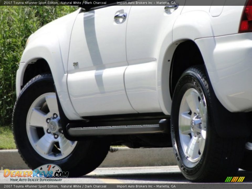 2007 Toyota 4Runner Sport Edition Natural White / Dark Charcoal Photo #33