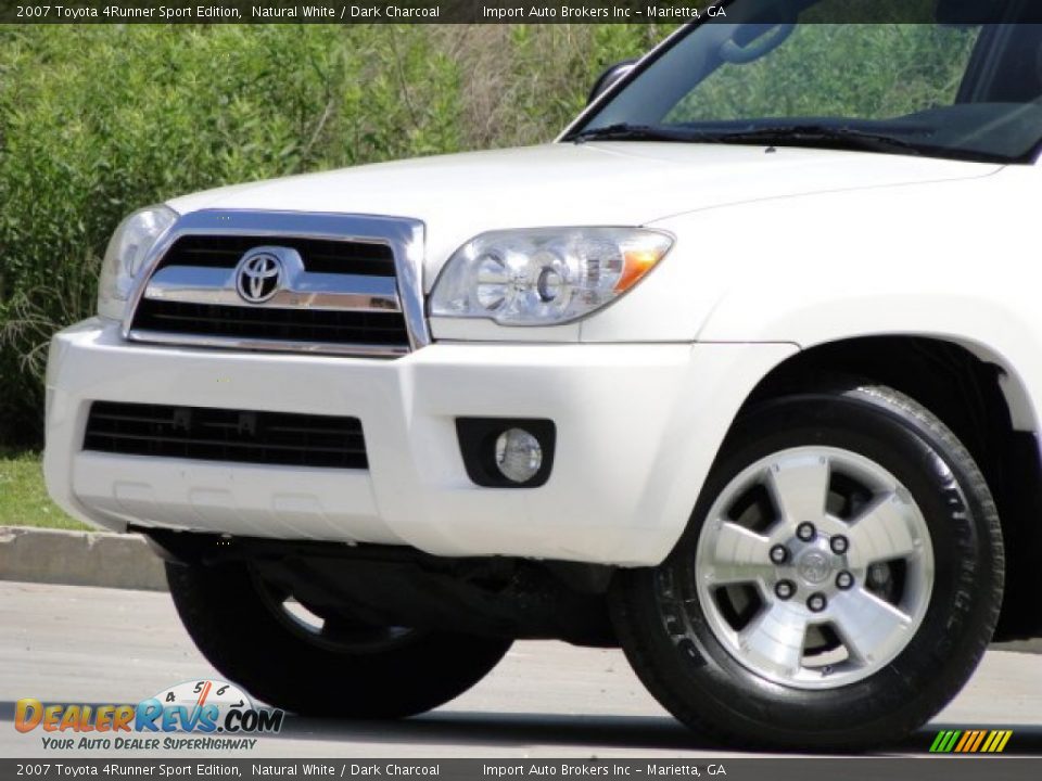2007 Toyota 4Runner Sport Edition Natural White / Dark Charcoal Photo #34