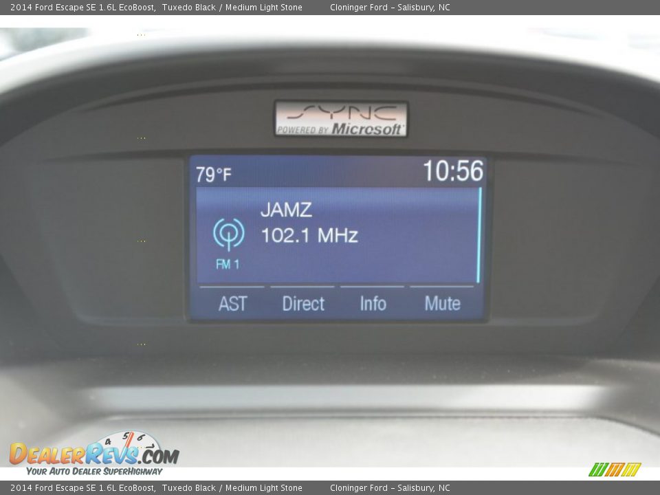 2014 Ford Escape SE 1.6L EcoBoost Tuxedo Black / Medium Light Stone Photo #13