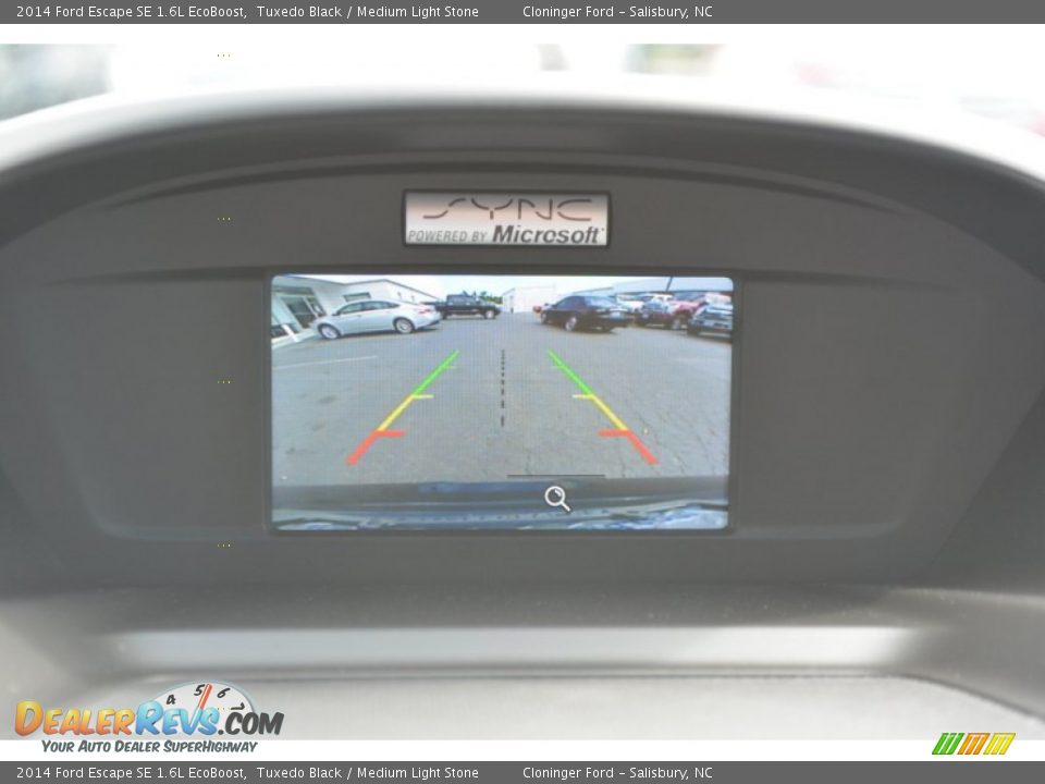 2014 Ford Escape SE 1.6L EcoBoost Tuxedo Black / Medium Light Stone Photo #14