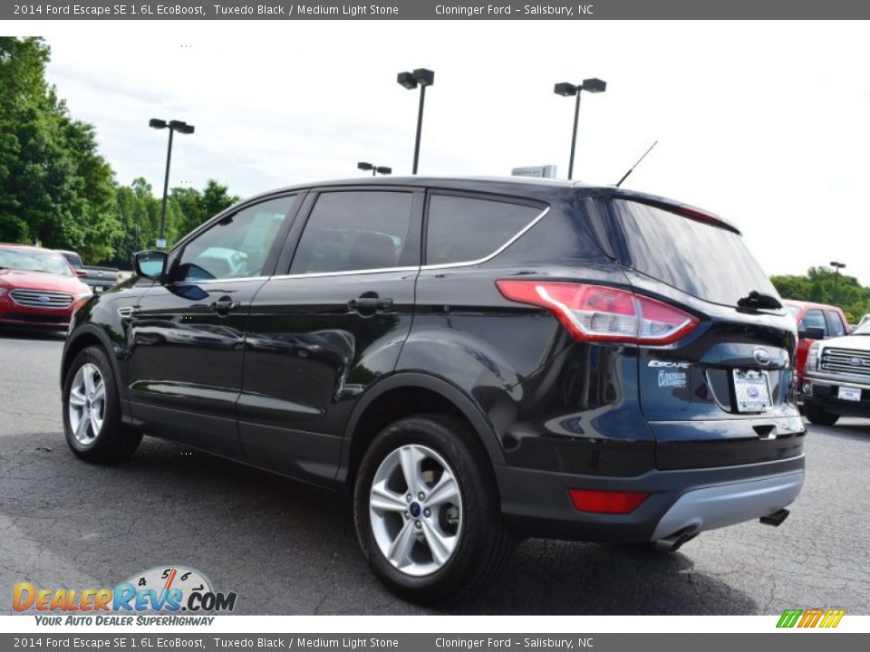 2014 Ford Escape SE 1.6L EcoBoost Tuxedo Black / Medium Light Stone Photo #22