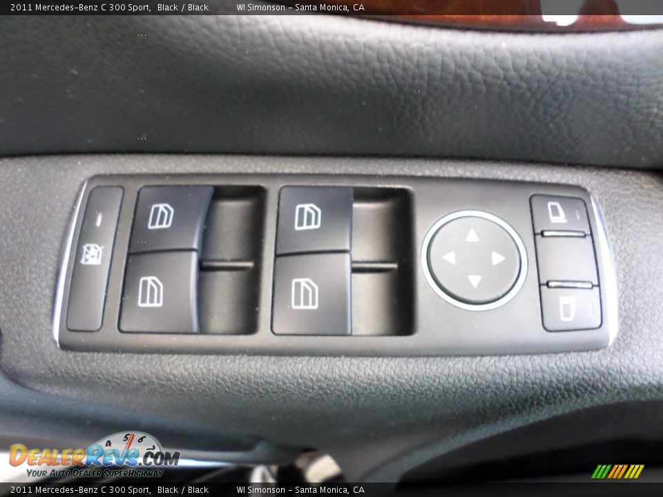 2011 Mercedes-Benz C 300 Sport Black / Black Photo #9