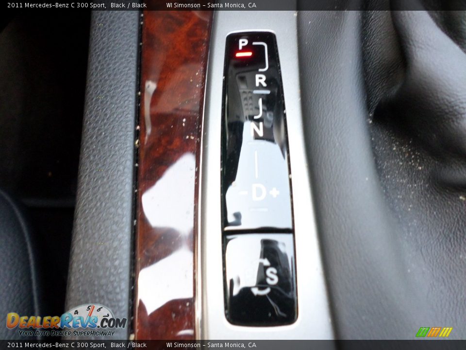 2011 Mercedes-Benz C 300 Sport Black / Black Photo #12