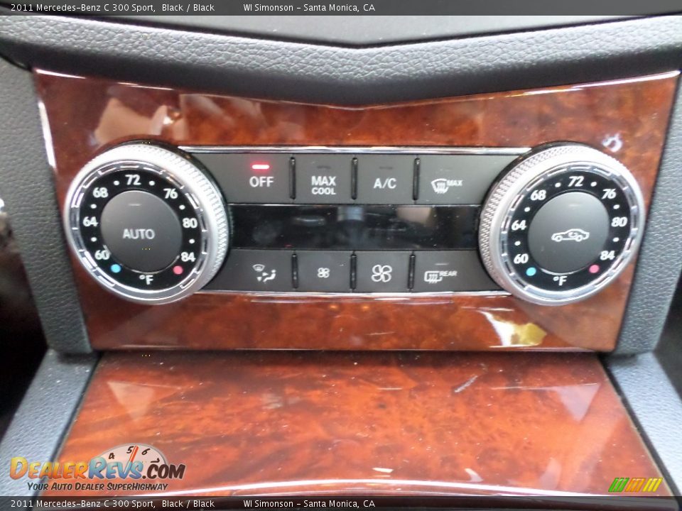 2011 Mercedes-Benz C 300 Sport Black / Black Photo #13