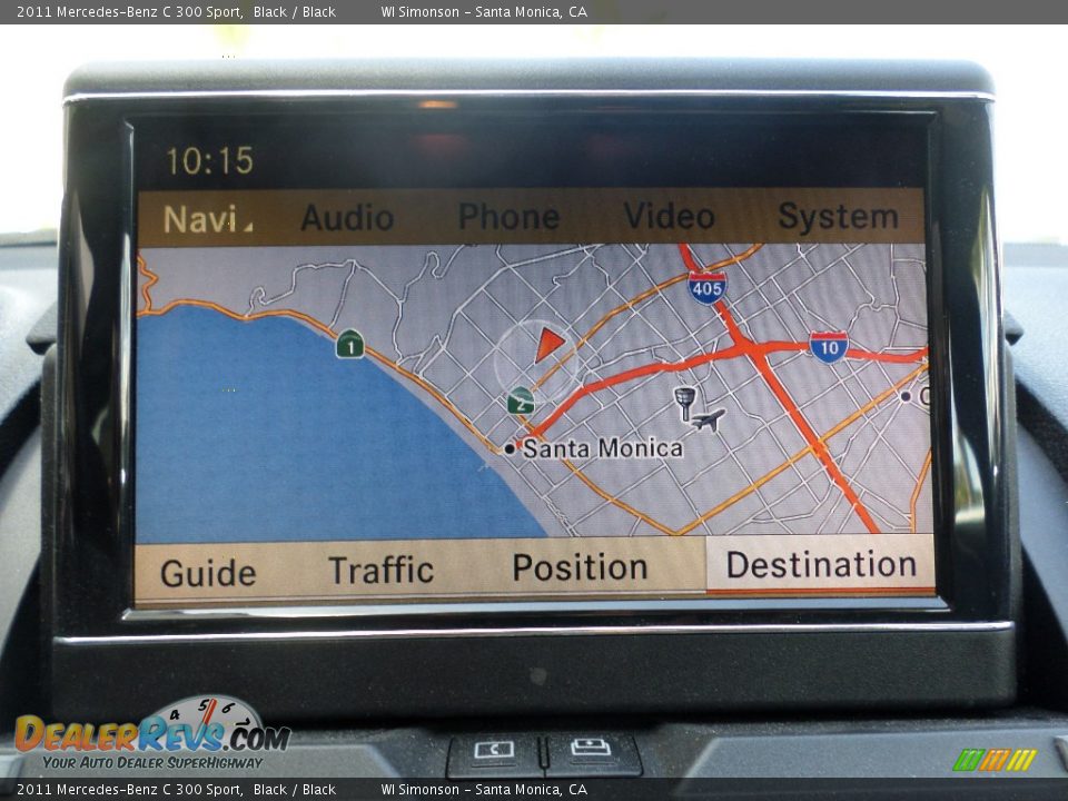 2011 Mercedes-Benz C 300 Sport Black / Black Photo #16