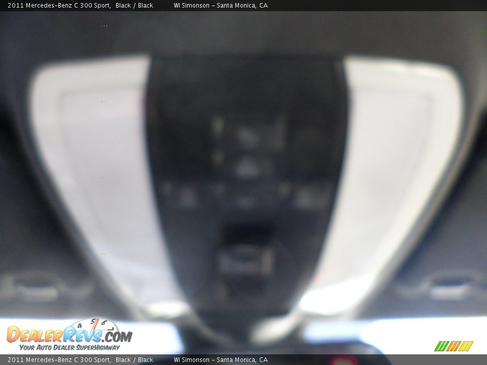 2011 Mercedes-Benz C 300 Sport Black / Black Photo #18