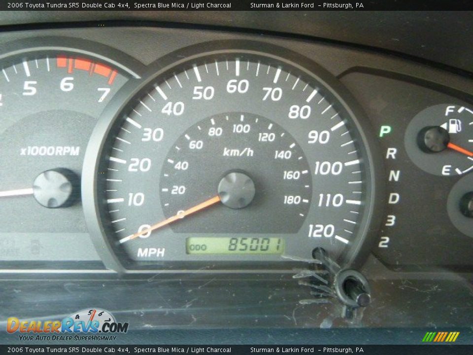 2006 Toyota Tundra SR5 Double Cab 4x4 Spectra Blue Mica / Light Charcoal Photo #15
