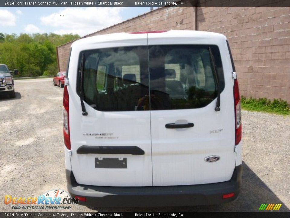 2014 Ford Transit Connect XLT Van Frozen White / Charcoal Black Photo #7