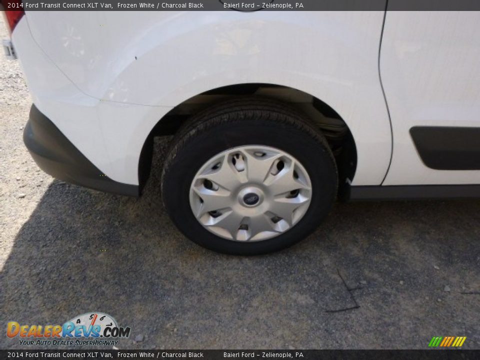 2014 Ford Transit Connect XLT Van Frozen White / Charcoal Black Photo #9