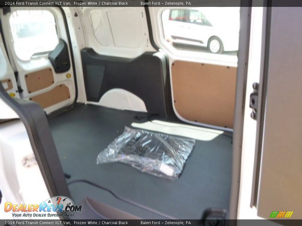 2014 Ford Transit Connect XLT Van Frozen White / Charcoal Black Photo #10
