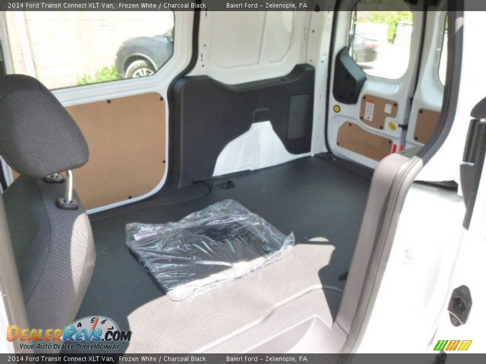 2014 Ford Transit Connect XLT Van Frozen White / Charcoal Black Photo #12