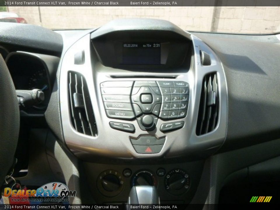 2014 Ford Transit Connect XLT Van Frozen White / Charcoal Black Photo #16