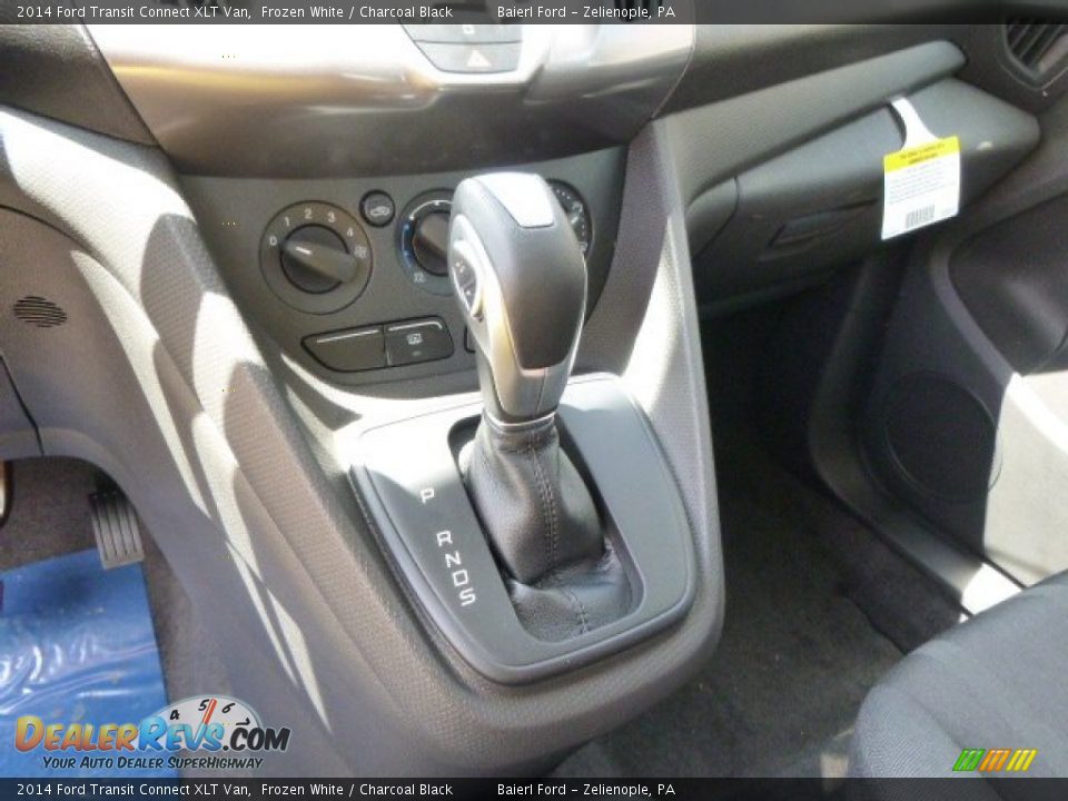 2014 Ford Transit Connect XLT Van Frozen White / Charcoal Black Photo #17