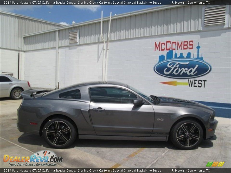 2014 Ford Mustang GT/CS California Special Coupe Sterling Gray / California Special Charcoal Black/Miko Suede Photo #1