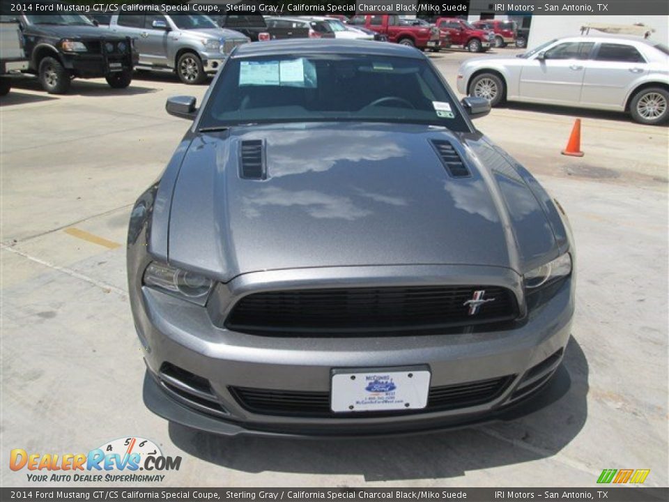 2014 Ford Mustang GT/CS California Special Coupe Sterling Gray / California Special Charcoal Black/Miko Suede Photo #3