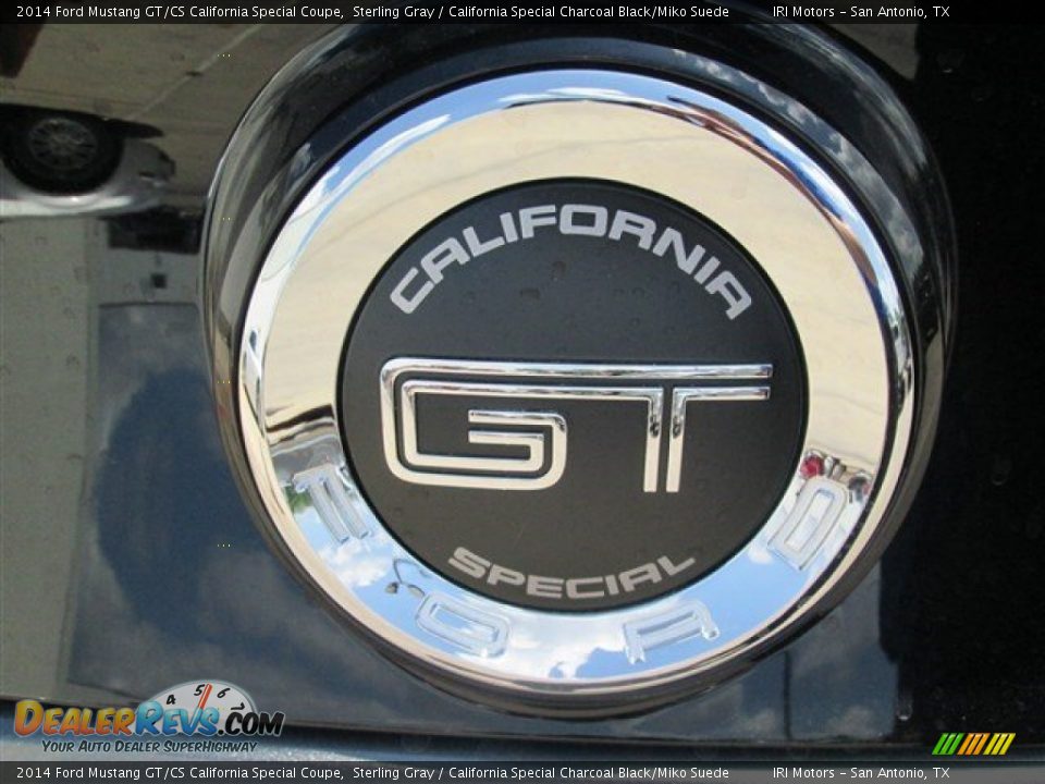 2014 Ford Mustang GT/CS California Special Coupe Sterling Gray / California Special Charcoal Black/Miko Suede Photo #10