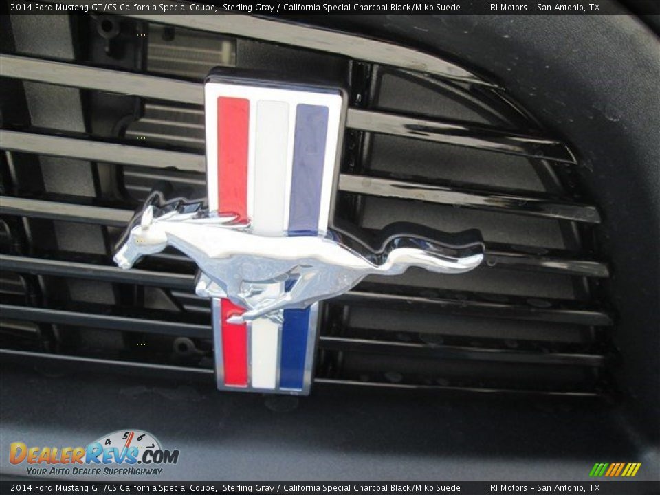 2014 Ford Mustang GT/CS California Special Coupe Sterling Gray / California Special Charcoal Black/Miko Suede Photo #11