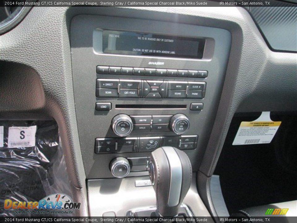 2014 Ford Mustang GT/CS California Special Coupe Sterling Gray / California Special Charcoal Black/Miko Suede Photo #14