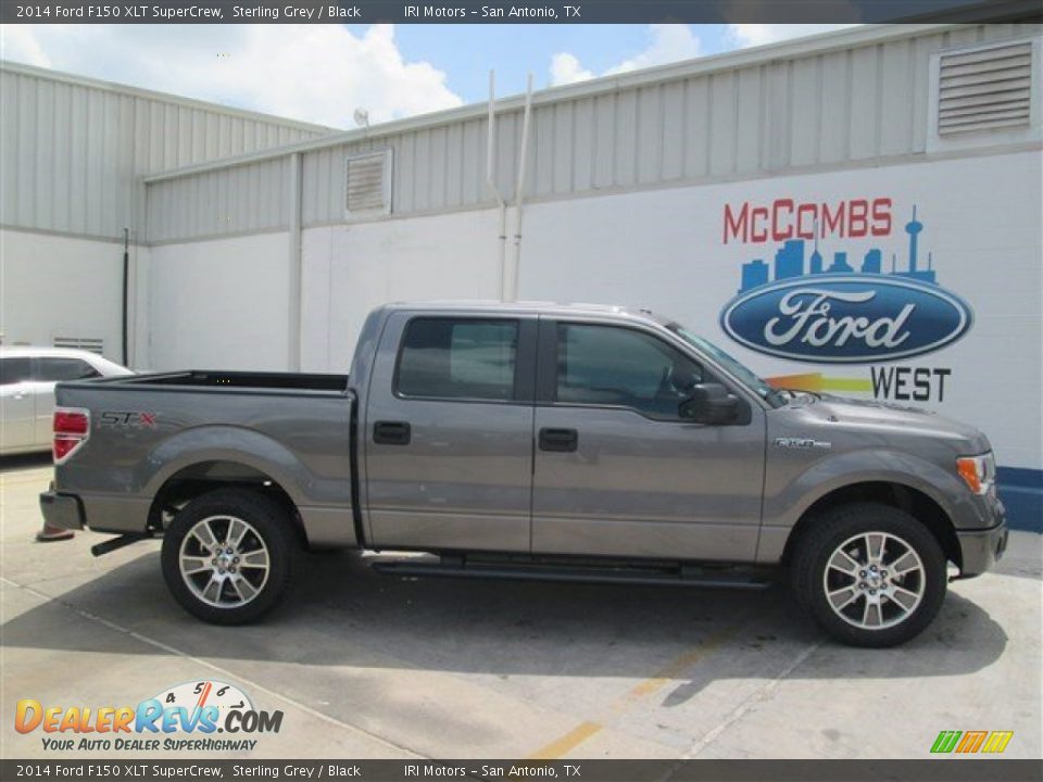 2014 Ford F150 XLT SuperCrew Sterling Grey / Black Photo #1