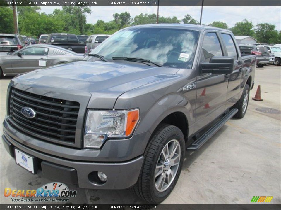 2014 Ford F150 XLT SuperCrew Sterling Grey / Black Photo #4