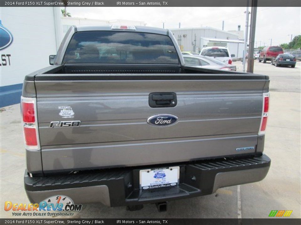2014 Ford F150 XLT SuperCrew Sterling Grey / Black Photo #7