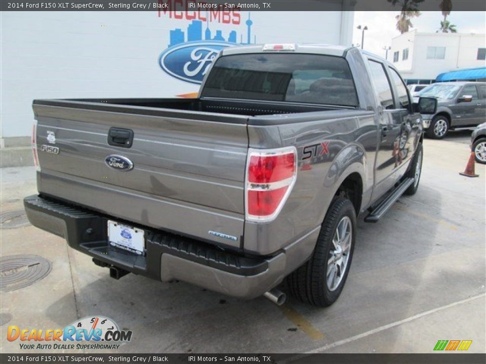 2014 Ford F150 XLT SuperCrew Sterling Grey / Black Photo #8