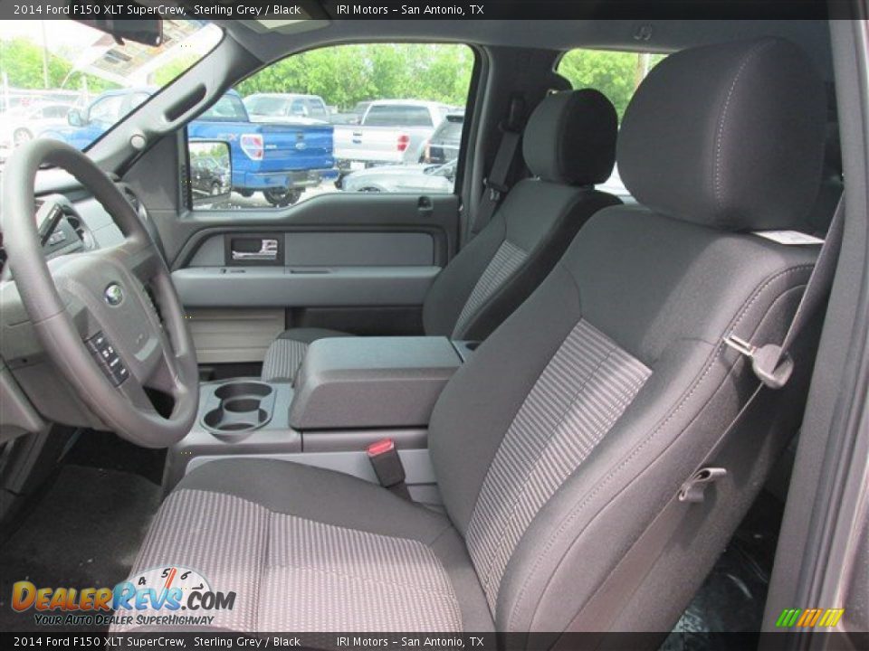 2014 Ford F150 XLT SuperCrew Sterling Grey / Black Photo #13