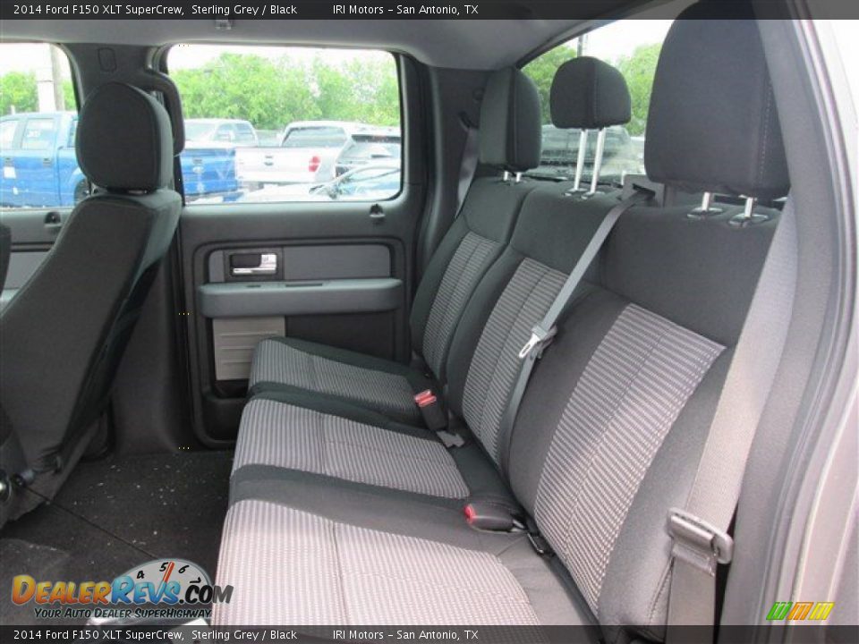 2014 Ford F150 XLT SuperCrew Sterling Grey / Black Photo #16