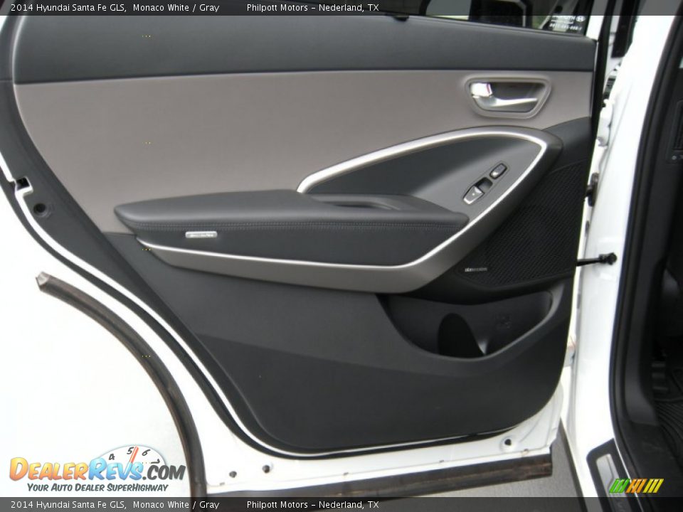 2014 Hyundai Santa Fe GLS Monaco White / Gray Photo #20